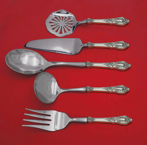 Eloquence by Lunt Sterling Silver Thanksgiving Serving Set 5pc HH WS Custom