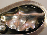 Ornamental #113 by La Paglia Sterling Silver Salad Serving Set 2pc Orig 10 1/2"