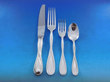Galea by Christofle France Sterling Silver Flatware Service for 4 Set 34 pieces