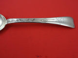 Lap Over Edge Acid Etched by Tiffany & Co Sterling Serving Spoon fern 8 5/8"