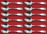 Eighteen Ten 1810 by International Sterling Silver Place Soup Spoon Set 12 pcs