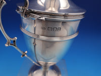 Crichton Bros English Estate Sterling Silver Covered Urn 10" Circa 1917 (#8430)