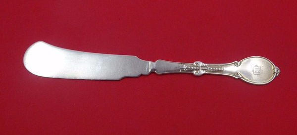 Francis A. Bunnell Coin Silver Master Butter Flat Handle 7"