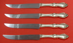 Queen Elizabeth I by Towle Sterling Silver Steak Knife Set Texas Sized Custom