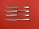 Grand Colonial by Wallace Sterling Silver Steak Knife Set 4pc HHWS Custom 8 1/2"