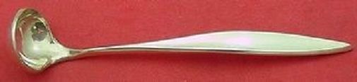 Crystal by International Sterling Silver Mustard Ladle 4 3/4" Custom