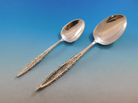 Floral Lace by Lunt Sterling Silver Flatware Set for 12 Service 54 Pieces