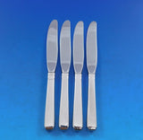 Craftsman by Towle Sterling Silver Butter Spreaders HH Modern Set of 4pcs 6 1/4"