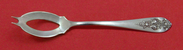 Pendant-of-Fruit By Lunt Sterling Silver Olive Spoon Ideal 5 1/4" Custom Made