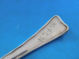 Lap Over Acid Etched by Tiffany Sterling Silver Place Soup Spoon Willow Leaf 7"