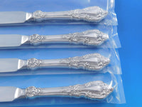 Eloquence by Lunt Sterling Silver Steak Knife Set 4pc Custom Serrated 8 7/8"