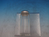 Foster & Bailey Sterling Silver and Glass Dresser Jar #1779 Dented Chip (#6636)