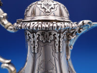 Robert Garrard II English Victorian Sterling Silver Chocolate Pot #38 (#8439)