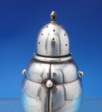 Randahl Sterling Silver Salt & Pepper Shakers 2-piece Beaded #114 (#7096)