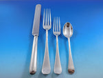 Feather Edge by James Robinson Sterling Silver Flatware Dinner Service 61 pieces