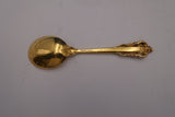 Grande Baroque Gold by Wallace Sterling Silver Cream Soup Spoon 6 1/8"Vermeil