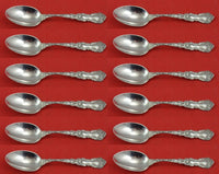 Imperial Chrysanthemum by Gorham Sterling Silver Teaspoon Set 12pc 5 3/4"