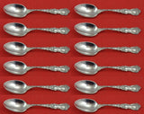 Imperial Chrysanthemum by Gorham Sterling Silver Teaspoon Set 12pc 5 3/4"
