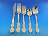 Golden Marlborough by Reed & Barton Stainless Steel Flatware Set for 12 Service