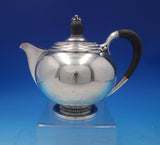Hermann Danish Sterling Silver Tea Set 5pc with Ebony #X52 (#5272)