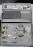 Filet Coquille Shell by Aucoc French 950 Silver Flatware Set Service in Chest