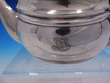 Estate Period English Silver Coffee Pot with Ebony Handle and Finial (#4268)