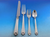 George II Rex by Watson Sterling Silver Flatware Set 81 pc Dinner & Lunch for 6