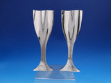 Dutch Sterling Silver Marriage Cup 2-piece And they shall be one 8 3/4" Ht #8200