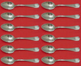 Hepplewhite by Reed and Barton Sterling Silver Teaspoon Set 12 pcs 5 3/4"