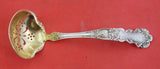 Buttercup by Gorham Sterling Silver Sugar Sifter Ladle Pierced gold washed 6"