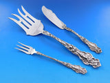 Irian by Wallace Sterling Silver Flatware Service for 12 Set 146 pieces Dinner