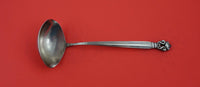Acorn by Georg Jensen Sterling Silver Gravy Ladle Double Spout  7 3/4"