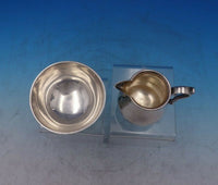 Fiddle Thread by James Robinson Sterling Silver Sugar Creamer Set 2pc (#6364)