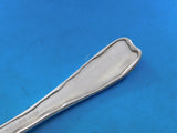 Lap Over Edge Acid Etched by Tiffany Sterling Fish Fork 3 Fish Seaweed 6 1/2"