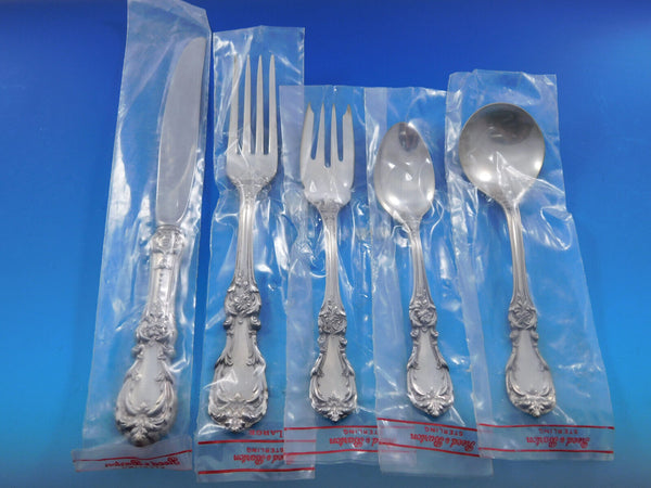Burgundy by Reed & Barton Sterling Silver Flatware Set Service 40 pcs Dinner New