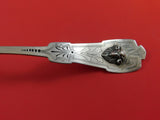 Ram by Schohay and Ludwig Coin Silver Oyster Ladle Scalloped Bowl BC 3D Ram
