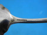 Jonquil by Durgin Sterling Silver Sugar Spoon Light Gold wash 5 1/2" Daffodil