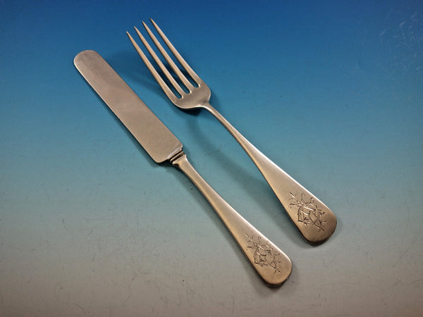 Yerba Buena by Vanderslice Sterling Silver Flatware Set 10 pcs California Silver