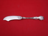 Violet by Wallace Sterling Silver Master Butter Flat Handle Large 7 5/8"