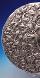 Heraldic by Whiting Sterling Silver Hand Mirror 10" x 5 1/2" (Broken) (#1244)