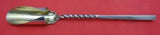 Square Twist by Whiting Sterling Silver Cheese Scoop Long Handle GW 8 3/4"