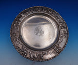 Repousse by Kirk & Son Inc 925/1000 Silver Architectural Plate 2703 12.5" #8383