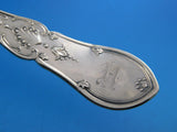 Dew Drop by Shiebler Sterling Silver Fish Server Brite-Cut Fish and Seaweed 12"