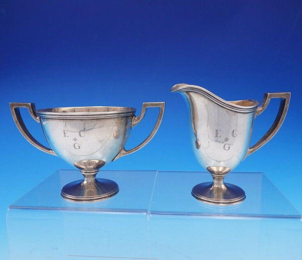 Hamilton by Tiffany and Co Sterling Silver Sugar Creamer Set 2pc #21204 (#3554)