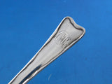 Lap Over Edge Acid Etched Tiffany Sterling Silver Teaspoon Poppies Floral 6"
