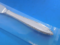 Lace Point by Lunt Sterling Silver Steak Knife Set 4pc HHWS  Custom Made 9"