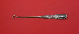 Flora by Shiebler Sterling Silver Button Hook w/ pond lily  6"