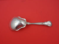 Chantilly by Gorham Sterling Silver Berry Scoop applied lacing 8 7/8" Rare