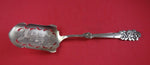 A. Halberstadt Danish Sterling Silver Strawberry Spoon Pierced BC c.1902 11 1/4"