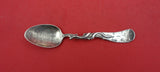 Pattern Unknown by Shiebler Sterling Demitasse Spoon Souvenir  w/snack 4 1/4"